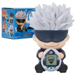 BANDAI NAMCO Satoru Gojo Jujutsu Kaisen Hugmy Tamagotchi Vinyl Figure With Tamagotchi Nano -Anime peripheral Sales 045557888534 figure satoru gojo jujutsu kaisen hugmy tamagotchi vinyl figure with tamagotchi nano altb