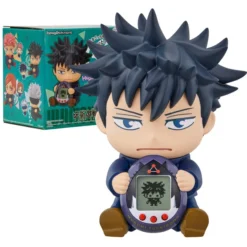 BANDAI NAMCO Megumi Fushiguro Jujutsu Kaisen Hugmy Tamagotchi Vinyl Figure With Tamagotchi Nano -Anime peripheral Sales 045557888541 figure jujutsu kaisen megumi fushiguro hugmy tamagotchi vinyl figure with tamagotchi nano altb