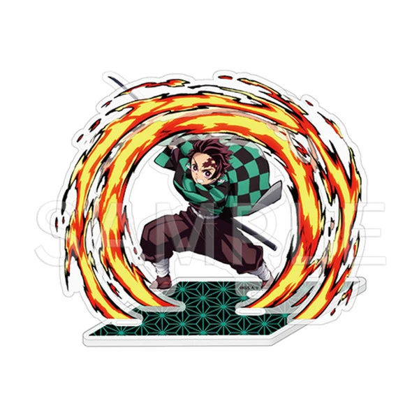 ANIPLEX OF AMERICA Tanjiro & Kyojuro Demon Slayer Acrylic Standee Set 4 ANIPLEX OF AMERICA Tanjiro & Kyojuro Demon Slayer Acrylic Standee Set - Image 2