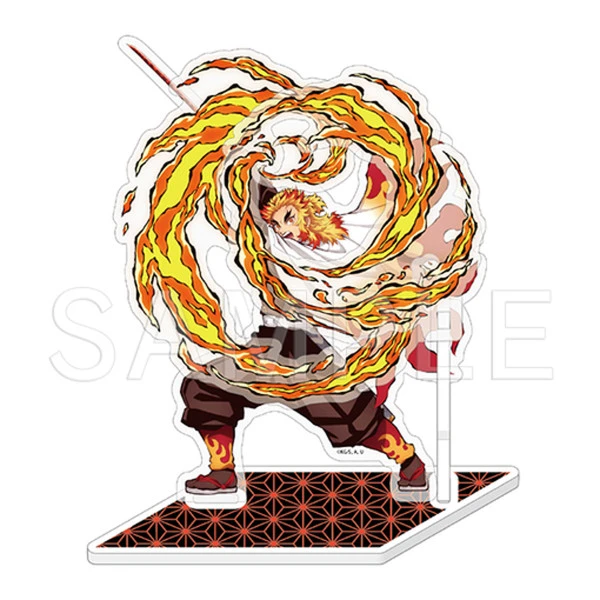 ANIPLEX OF AMERICA Tanjiro & Kyojuro Demon Slayer Acrylic Standee Set 5 ANIPLEX OF AMERICA Tanjiro & Kyojuro Demon Slayer Acrylic Standee Set - Image 3