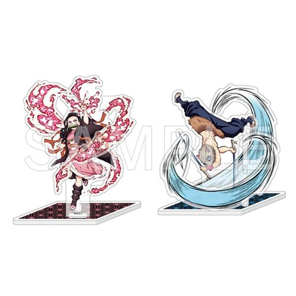 ANIPLEX OF AMERICA Nezuko & Inosuke Demon Slayer Acrylic Standee Set 3 ANIPLEX OF AMERICA Nezuko & Inosuke Demon Slayer Acrylic Standee Set