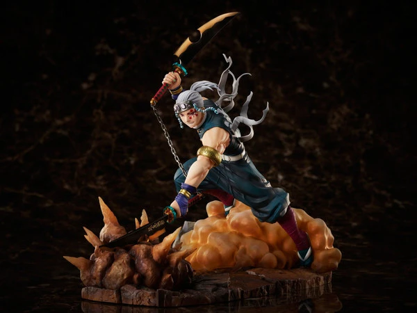 ANIPLEX OF AMERICA Tengen Uzui Demon Slayer Kimetsu No Yaiba Figure 3 ANIPLEX OF AMERICA Tengen Uzui Demon Slayer Kimetsu No Yaiba Figure