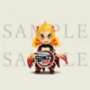 ANIPLEX OF AMERICA Kyojuro Demon Slayer Charm Figure -Anime peripheral Sales 4534530898913 figure kyojuro demon slayer charm primary