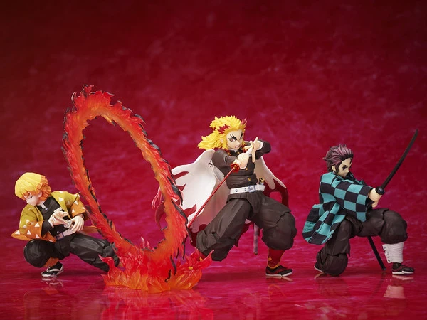 ANIPLEX OF AMERICA Kyojuro Rengoku BUZZmod Ver Demon Slayer Kimetsu No Yaiba The Movie Mugen Train Figure 7 ANIPLEX OF AMERICA Kyojuro Rengoku BUZZmod Ver Demon Slayer Kimetsu No Yaiba The Movie Mugen Train Figure - Image 5