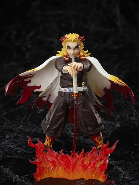 ANIPLEX OF AMERICA Kyojuro Rengoku BUZZmod Ver Demon Slayer Kimetsu No Yaiba The Movie Mugen Train Figure 3 ANIPLEX OF AMERICA Kyojuro Rengoku BUZZmod Ver Demon Slayer Kimetsu No Yaiba The Movie Mugen Train Figure