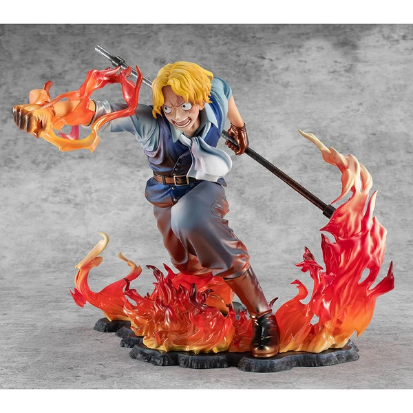 MEGAHOUSE Sabo Fire Fist Inheritance Ver Portrait Of Pirates One Piece Limited Edition Figure 4 MEGAHOUSE Sabo Fire Fist Inheritance Ver Portrait Of Pirates One Piece Limited Edition Figure - Image 2