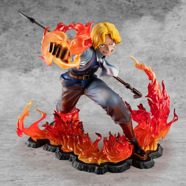 MEGAHOUSE Sabo Fire Fist Inheritance Ver Portrait Of Pirates One Piece Limited Edition Figure 5 MEGAHOUSE Sabo Fire Fist Inheritance Ver Portrait Of Pirates One Piece Limited Edition Figure - Image 3