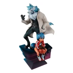 MEGAHOUSE Kagemori Michiru & Ogami Shiro BNA Brand New Animal Figure -Anime peripheral Sales 4535123831249 figure kagemori michiru and ogami shiro bna brand new animal altf