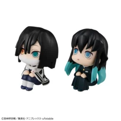 MEGAHOUSE Obanai Iguro & Muichiro Tokito Look Up Series Demon Slayer Figure Set With Gift -Anime peripheral Sales 4535123831959 figure obanai iguro and muichiro tokito look up series demon slayer set with gift alte