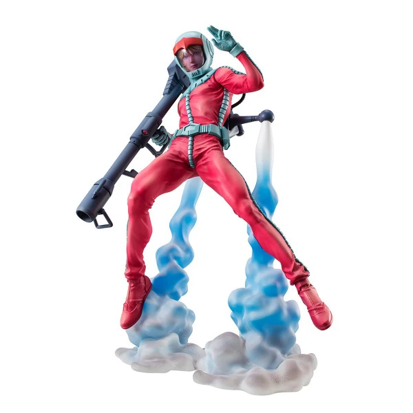 MEGAHOUSE Char Aznable Normal Suit Ver GGG Series Mobile Suit Gundam Figure 6 MEGAHOUSE Char Aznable Normal Suit Ver GGG Series Mobile Suit Gundam Figure - Image 4