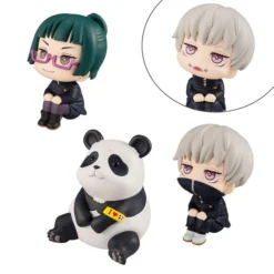MEGAHOUSE Maki, Toge & Panda Lookup Series Jujutsu Kaisen Figure Set With Gift -Anime peripheral Sales 4535123832888 figure maki toge and panda lookup series jujutsu kaisen set with gift alta