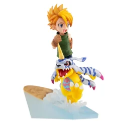 MEGAHOUSE Yamato Ishida & Gabumon 2022 Ver Digimon Adventure GEM Series Figure -Anime peripheral Sales 4535123833038 figure yamato ishida and gabumon 2022 ver digimon adventure gem series altc