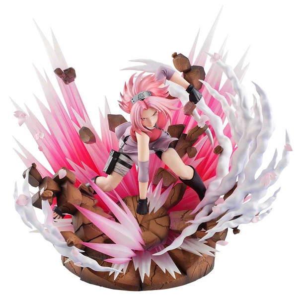 MEGAHOUSE Sakura Haruno Naruto Gals DX Ver 3 Naruto Shippuden Figure 4 MEGAHOUSE Sakura Haruno Naruto Gals DX Ver 3 Naruto Shippuden Figure - Image 2