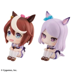 MEGAHOUSE Tokai Teio & Mejiro McQueen Look Up Series Umamusume Pretty Derby Figure Set With Gift -Anime peripheral Sales 4535123834608 figure tokai teio and mejiro mcqueen look up series uma musume pretty derby set with gift altc