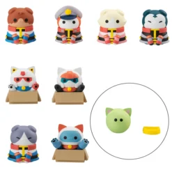 MEGAHOUSE Nyandam! We Are The Earth Federation Forces! Ver Mobile Suit Gundam Figure Set With Gift