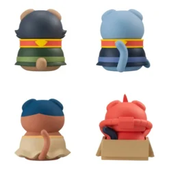 MEGAHOUSE Nyandam! We Are The Principality Of Zeon! Ver Mobile Suit Gundam Figure Set With Gift -Anime peripheral Sales 4535123835124 nyandam we are the principality of zeon ver mobile suit gundam figure set with gift altf