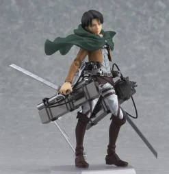 MAX FACTORY Levi (Re-run) Attack On Titan Figma Figure -Anime peripheral Sales 4545784067659 figure levi re run attack on titan figma alta