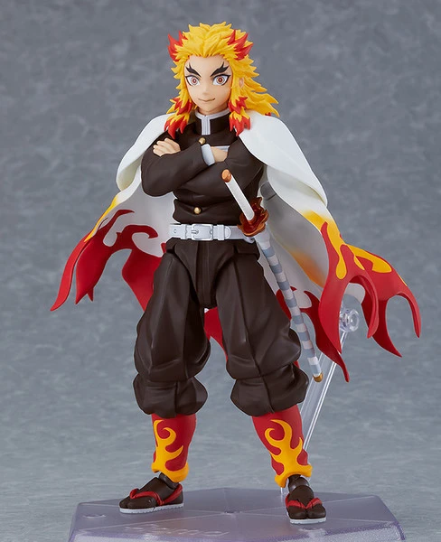 MAX FACTORY Kyojuro Rengoku Demon Slayer Figma Figure 4 MAX FACTORY Kyojuro Rengoku Demon Slayer Figma Figure - Image 2