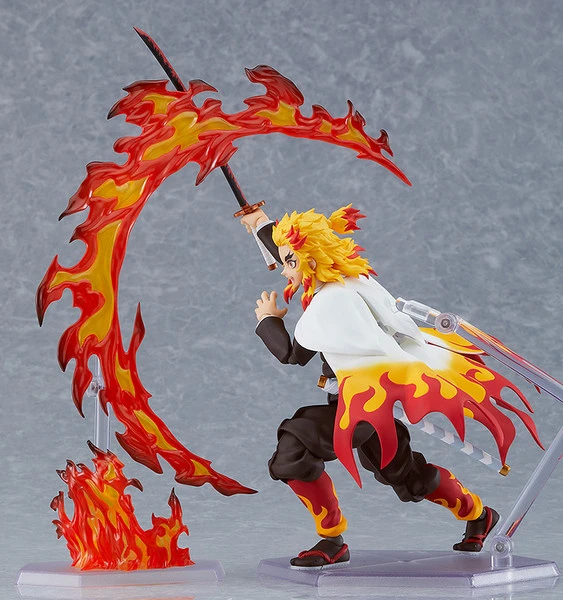 MAX FACTORY Kyojuro Rengoku Demon Slayer Figma Figure 7 MAX FACTORY Kyojuro Rengoku Demon Slayer Figma Figure - Image 5
