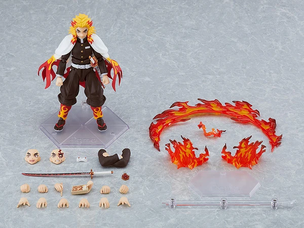 MAX FACTORY Kyojuro Rengoku Demon Slayer Figma Figure 9 MAX FACTORY Kyojuro Rengoku Demon Slayer Figma Figure - Image 7
