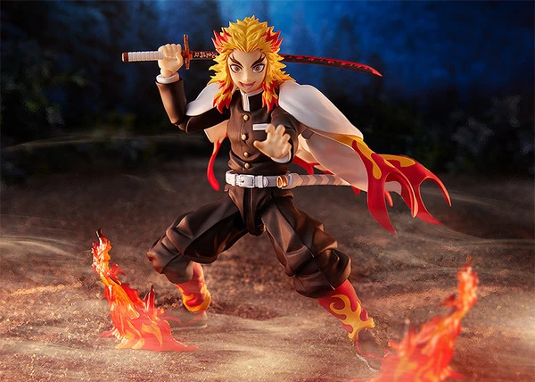 MAX FACTORY Kyojuro Rengoku Demon Slayer Figma Figure 10 MAX FACTORY Kyojuro Rengoku Demon Slayer Figma Figure - Image 8