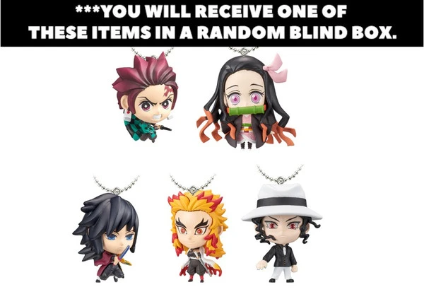 BANDAI FIGURE Demon Slayer SD Mascot Vol 1 Figure Blind Box 3 BANDAI FIGURE Demon Slayer SD Mascot Vol 1 Figure Blind Box