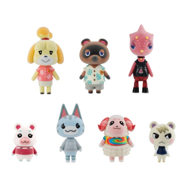 BANDAI FIGURE Animal Crossing New Horizons Villagers Vol 1 (Re-Run) Figure Set 3 BANDAI FIGURE Animal Crossing New Horizons Villagers Vol 1 (Re-Run) Figure Set