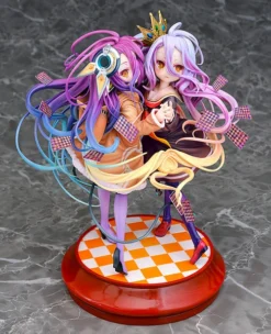 PHAT COMPANY Shiro & Schwi No Game No Life Zero Figure -Anime peripheral Sales 4560308575717 figure shiro and schwi no game no life zero altb