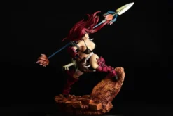 ORCATOYS Erza Scarlet The Knight Refined 2022 Crimson Armor Ver Fairy Tail Figure