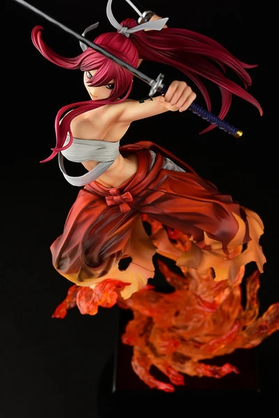 ORCATOYS Erza Scarlet Kurenai Samurai Ver Fairy Tail Figure 4 ORCATOYS Erza Scarlet Kurenai Samurai Ver Fairy Tail Figure - Image 2