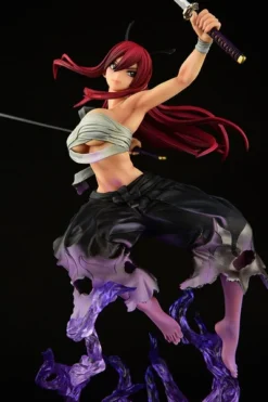 ORCATOYS Erza Scarlet Shikkoku Samurai Ver Fairy Tail Figure -Anime peripheral Sales 4560321854431 figure erza scarlet shikkoku samurai ver fairy tail alth