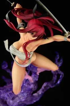 ORCATOYS Erza Scarlet Shikkoku Samurai Ver Fairy Tail Figure -Anime peripheral Sales 4560321854431 figure erza scarlet shikkoku samurai ver fairy tail alto