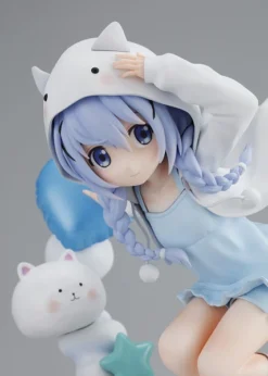 SOL Chino Tippy Hoodie Ver Is The Order A Rabbit? BLOOM Figure -Anime peripheral Sales 4562135412012 figure chino tippy hoodie ver is the order a rabbit bloom alte