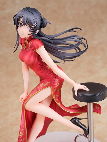 WING Mai Sakurajima Chinese Dress Ver Rascal Does Not Dream Of Bunny Girl Senpai Figure 7 WING Mai Sakurajima Chinese Dress Ver Rascal Does Not Dream Of Bunny Girl Senpai Figure - Image 5
