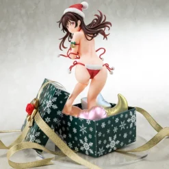 HAKOIRI MUSUME Chizuru Mizuhara Santa Claus Bikini Ver Rent-A-Girlfriend Figure