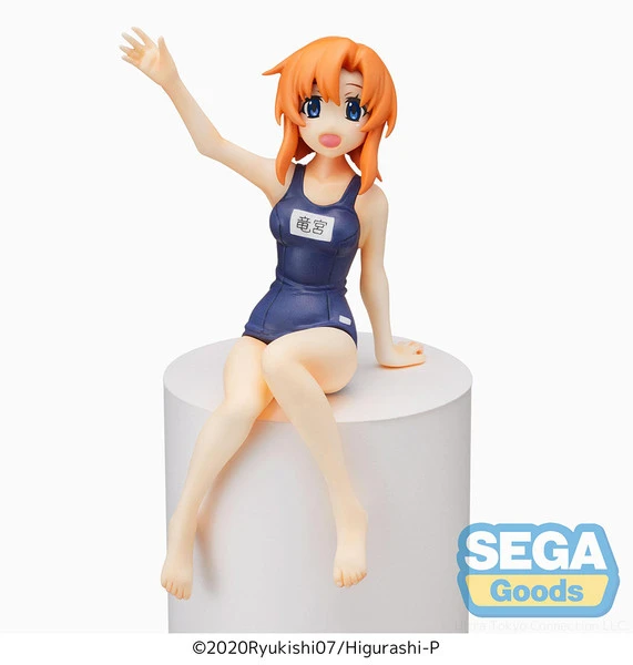 SEGA Rena Ryugu Perching Ver Higurashi When They Cry Prize Figure 3 SEGA Rena Ryugu Perching Ver Higurashi When They Cry Prize Figure