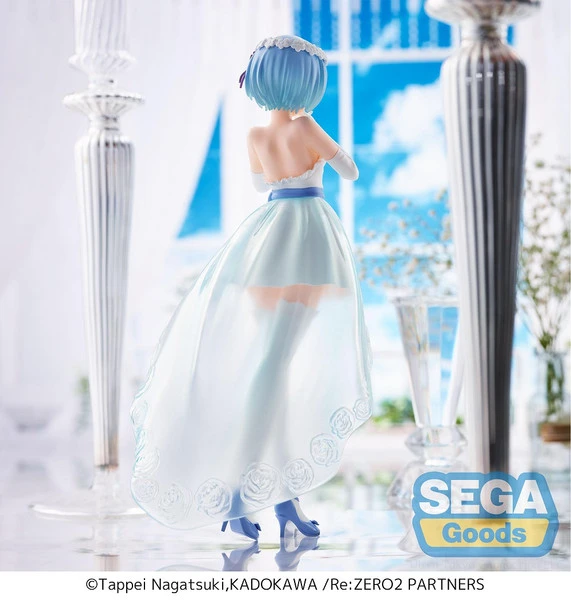 SEGA Rem Wedding Dress Ver Re:ZERO SPM Prize Figure 9 SEGA Rem Wedding Dress Ver Re:ZERO SPM Prize Figure - Image 7