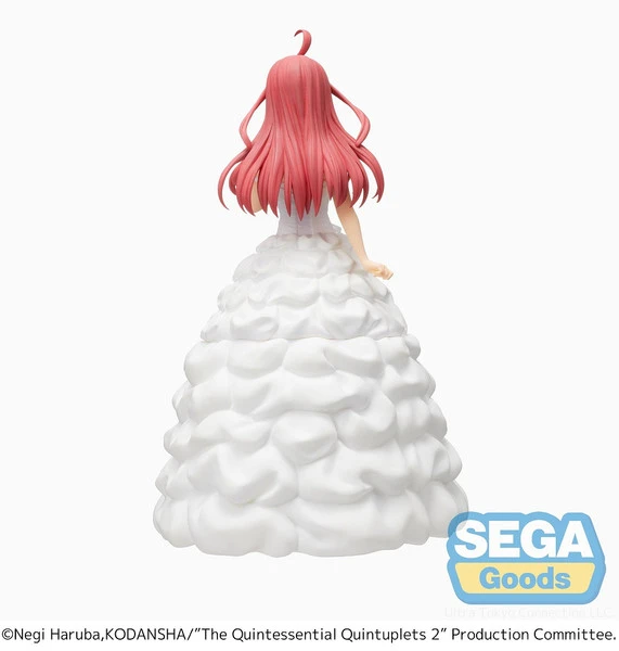 SEGA Itsuki Nakano Bride Ver The Quintessential Quintuplets SPM Prize Figure 5 SEGA Itsuki Nakano Bride Ver The Quintessential Quintuplets SPM Prize Figure - Image 3