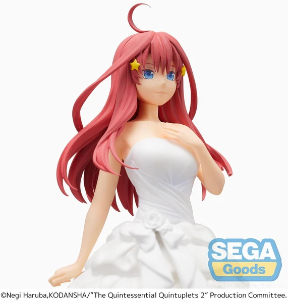 SEGA Itsuki Nakano Bride Ver The Quintessential Quintuplets SPM Prize Figure 7 SEGA Itsuki Nakano Bride Ver The Quintessential Quintuplets SPM Prize Figure - Image 5