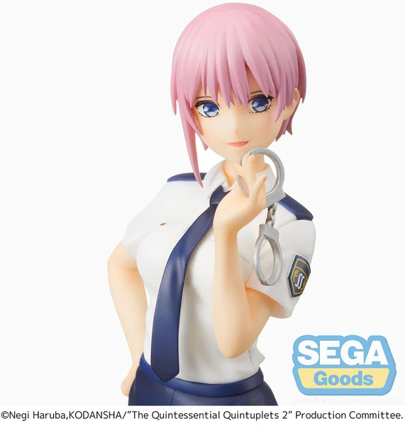 SEGA Ichika Nakano Police Ver The Quintessential Quintuplets 2 SPM Prize Figure 7 SEGA Ichika Nakano Police Ver The Quintessential Quintuplets 2 SPM Prize Figure - Image 5