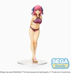 SEGA Nino Nakano Swimsuit Ver The Quintessential Quintuplets PM Prize Figure