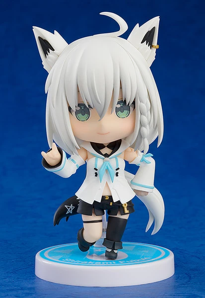 TOYTEC Shirakami Fubuki Hololive Production Nendoroid Figure 3 TOYTEC Shirakami Fubuki Hololive Production Nendoroid Figure