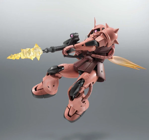 TAMASHII NATIONS MS-06S Zaku II Char's Custom Model Ver Mobile Suit Gundam A.N.I.M.E Series Action Figure 4 TAMASHII NATIONS MS-06S Zaku II Char's Custom Model Ver Mobile Suit Gundam A.N.I.M.E Series Action Figure - Image 2