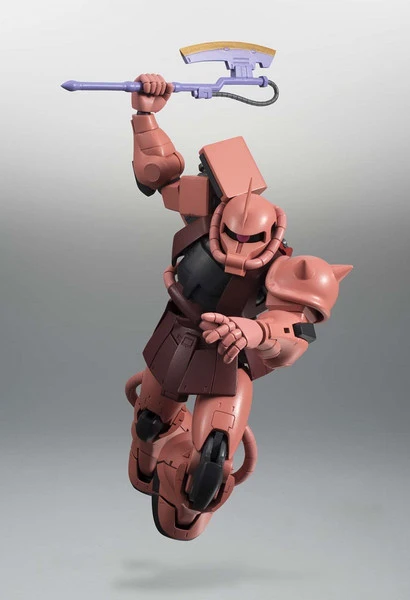 TAMASHII NATIONS MS-06S Zaku II Char's Custom Model Ver Mobile Suit Gundam A.N.I.M.E Series Action Figure 8 TAMASHII NATIONS MS-06S Zaku II Char's Custom Model Ver Mobile Suit Gundam A.N.I.M.E Series Action Figure - Image 6