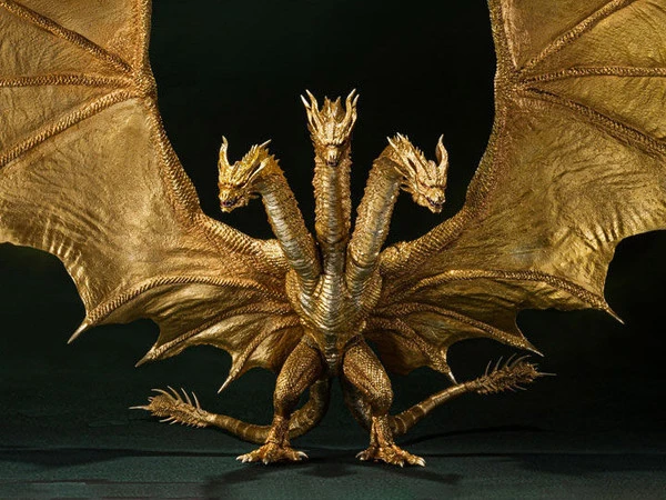 TAMASHII NATIONS King Ghidorah 2019 Special Color Ver Godzilla King Of The Monsters SH Monsterarts Figure 10 TAMASHII NATIONS King Ghidorah 2019 Special Color Ver Godzilla King Of The Monsters SH Monsterarts Figure - Image 8