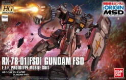 BANDAI FIGURE Gundam FSD Mobile Suit Gundam HGGTO 1/144 Model Kit -Anime peripheral Sales 4573102591548 model kits gundam fsd mobile suit gundam the origin hg altf