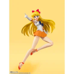 TAMASHII NATIONS Sailor Venus Animation Color Ver Pretty Guardian Sailor Moon Figure -Anime peripheral Sales 4573102596024 figure sailor venus animation color ver pretty guardian sailor moon figure altd