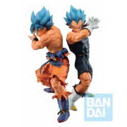 BANDAI FIGURE Son Goku & Vegeta Super Saiyan God Super Saiyan Ver Dragon Ball Super Ichiban Figure -Anime peripheral Sales 4573102601827 figures son goku and vegeta super saiyan god ichiban alta
