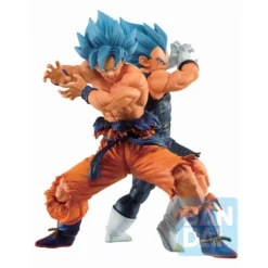 BANDAI FIGURE Son Goku & Vegeta Super Saiyan God Super Saiyan Ver Dragon Ball Super Ichiban Figure -Anime peripheral Sales 4573102601827 figures son goku and vegeta super saiyan god ichiban altb