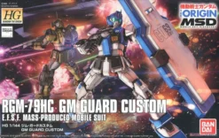 BANDAI FIGURE GM Guard Custom Ver Mobile Suit Gundam HGGTO 1/144 Model Kit -Anime peripheral Sales 4573102606570 model kits gm custom ver mobile suit gundam the origin hg alth